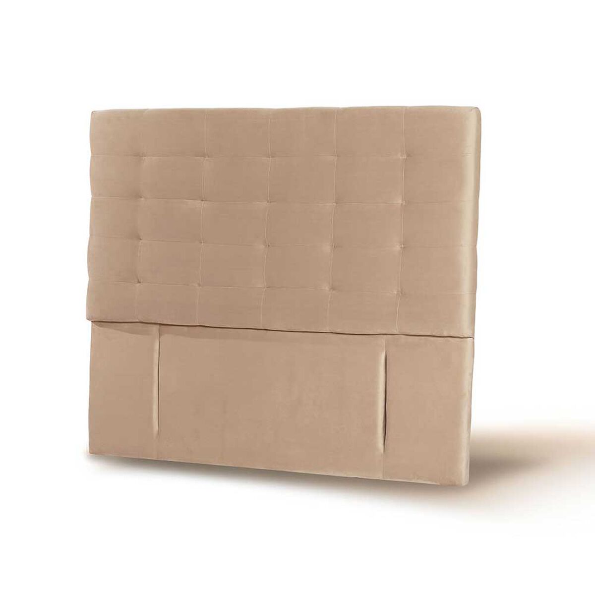 Respaldo Latam Home 2 Plazas Napoles Tela Velvet Beige
