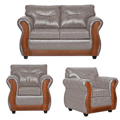 Imagen 1 del producto Juego de Living Black Factory Toronto 4 Cuerpos Crema