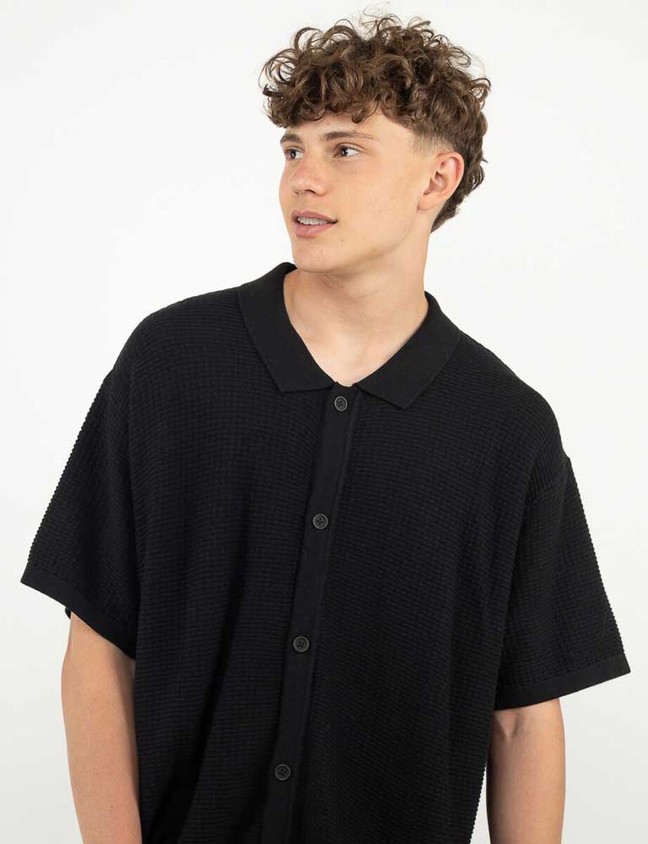 Polera Manga Corta Hombre Icono