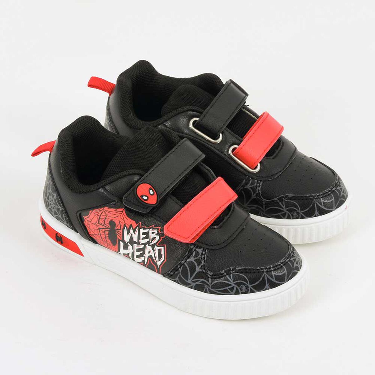 Zapatilla Con Luces Ni&ntilde;o Spiderman