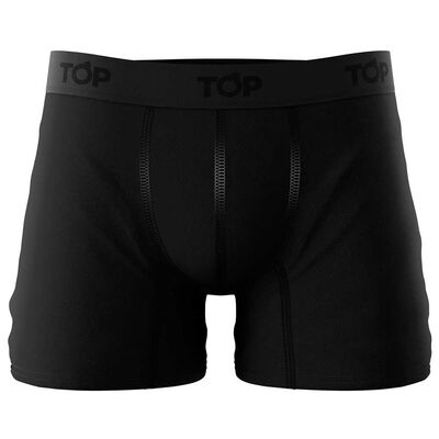 Imagen 2 del producto Pack 3 Bóxer Medio Algodón Hombre Top Negro
