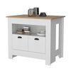 Isla de Cocina TuHome Arlet 2 Puertas Blanco