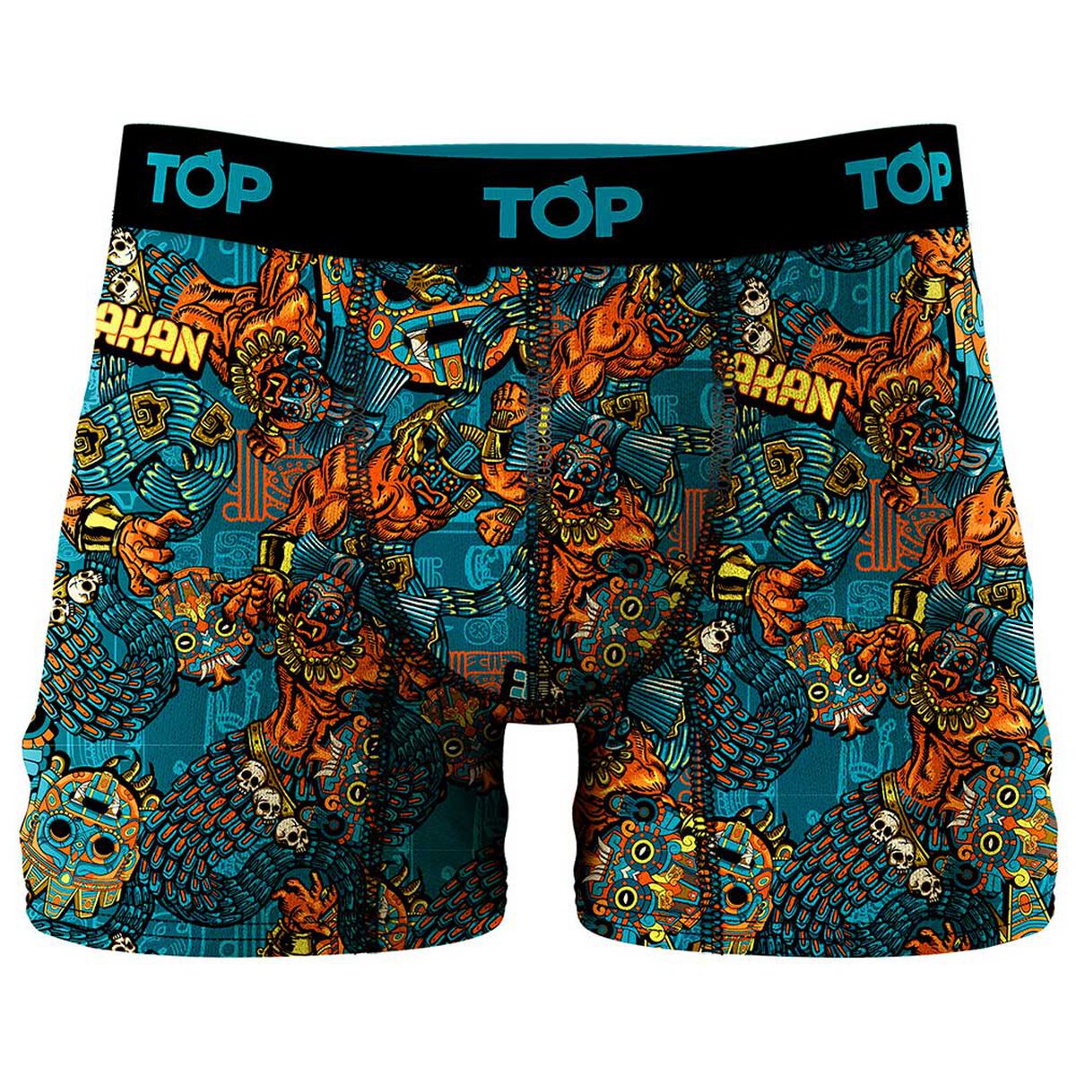 Pack 3 Bóxer Medio Dioses Mayas Hombre Top