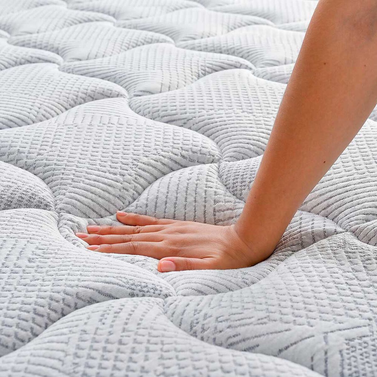 Cama Europea Cannon 2 Plazas New Still Base Dividida