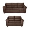 Juego de Living Mexx Muebles Dubai 5 Cuerpos Chocolate
