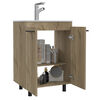 Mueble de Lavamanos Piso + Espejo TuHome Khari