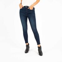 Jeans Skinny Mujer Zibel Azul, Azulino, Celeste, Crudo, Denim
