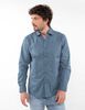 Camisa Algodón Estampada Slim Manga Larga Hombre Zibel