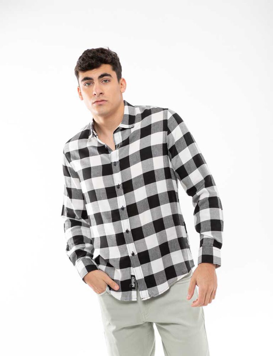 Camisa Cuadros Hombre Icono