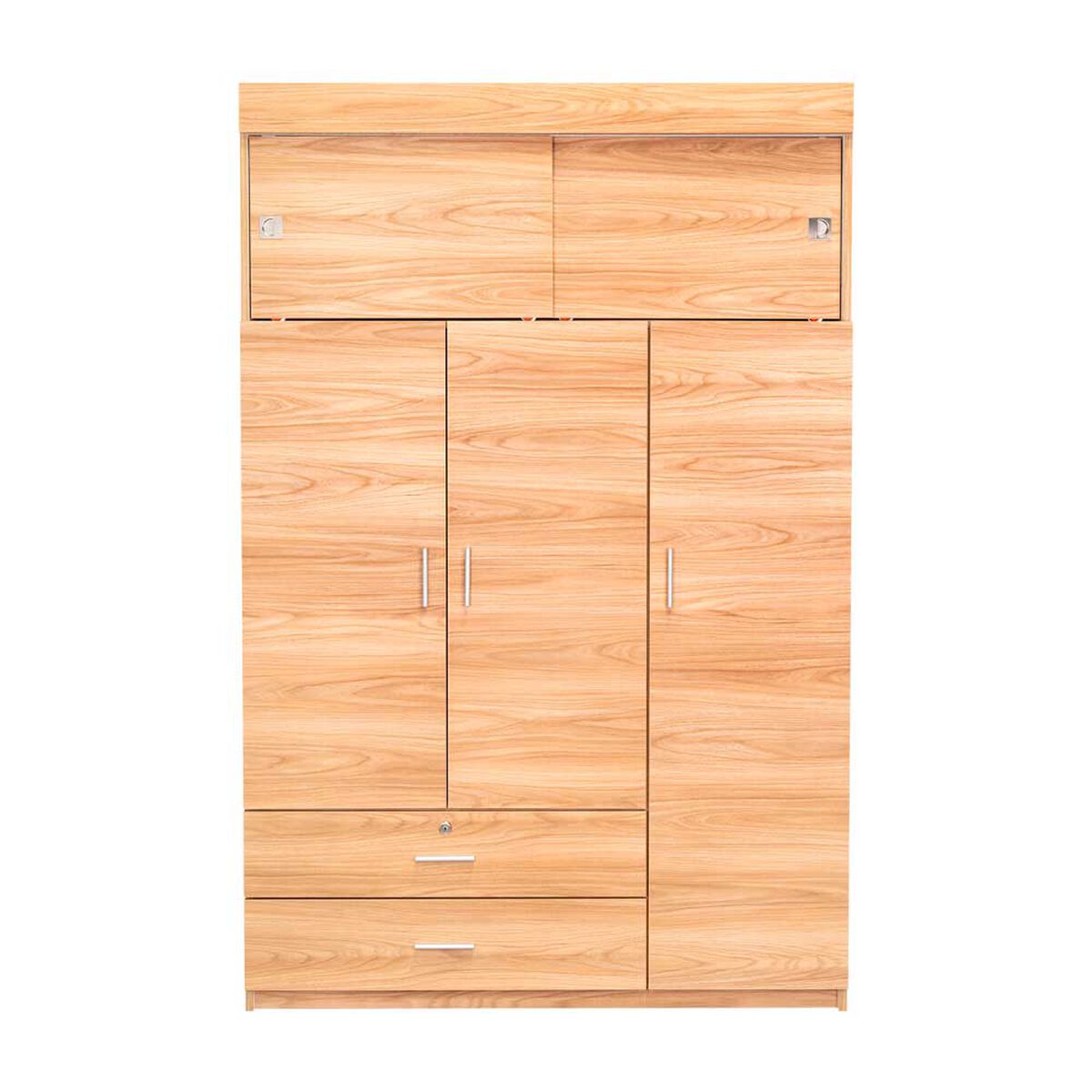 Closet Tuhome Manila 5 Puertas 2 Cajones Duna Blanco