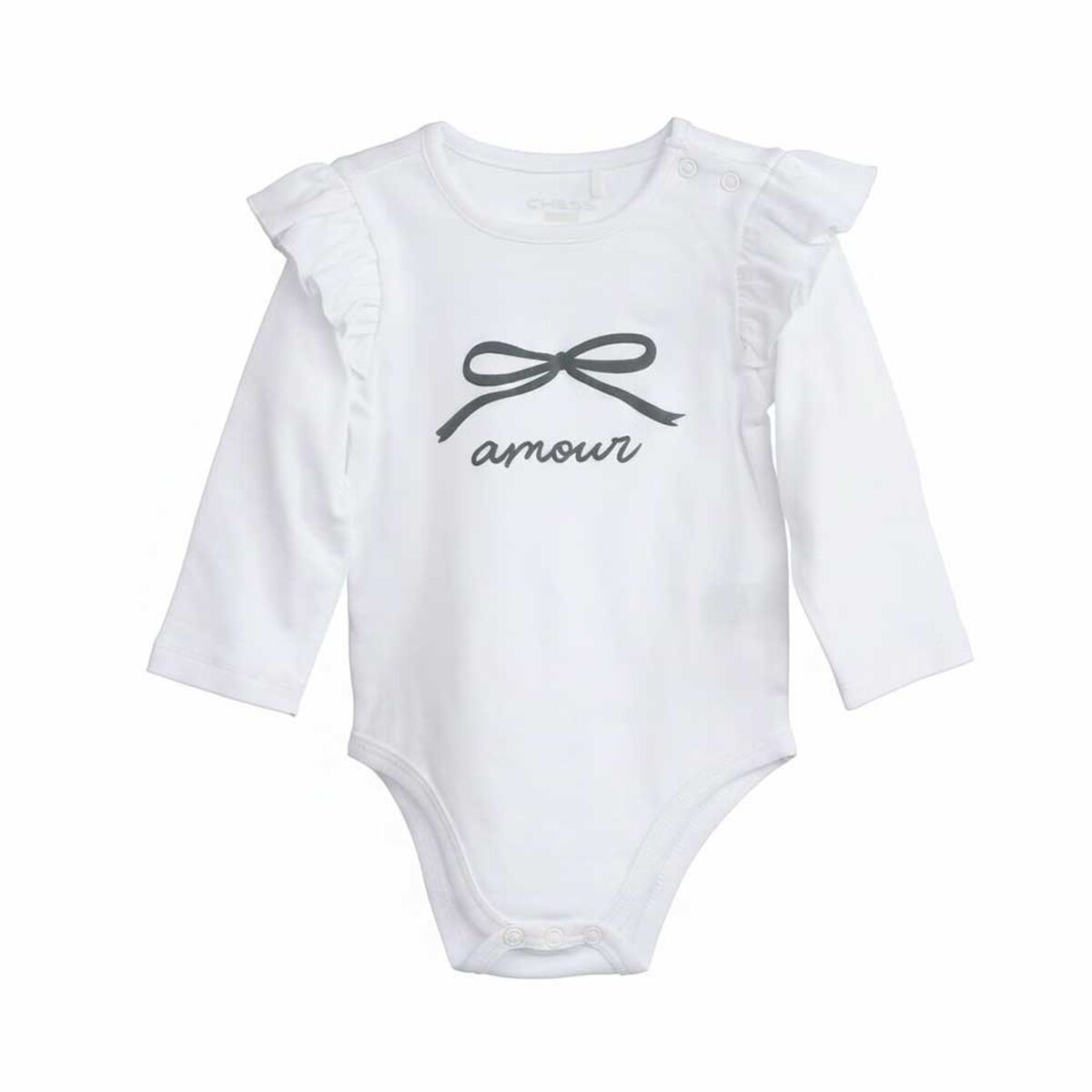 Pack 2 Body Beb&eacute; de Algod&oacute;n Chess Baby