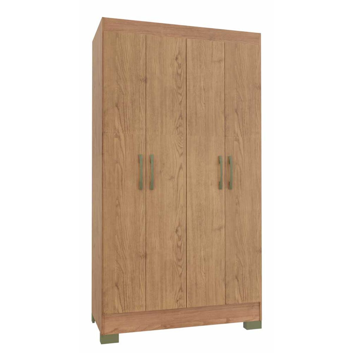 Clóset Vekkahome Roma 4 Puertas 1 Cajón Café