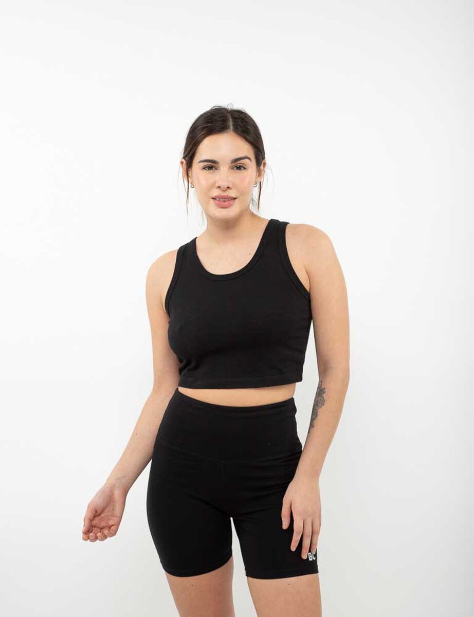 Polera Deportiva Mujer Black County