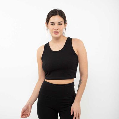Polera Deportiva Mujer Black County