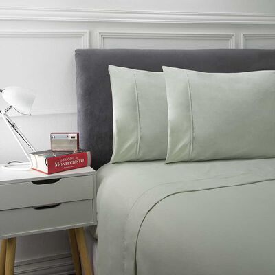 Imagen 2 del producto Juego de Sábanas Liso Dreams 180 Hilos King Green