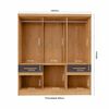 Closet Yardas Liliana 6 Puertas 4 Cajones Bicolor