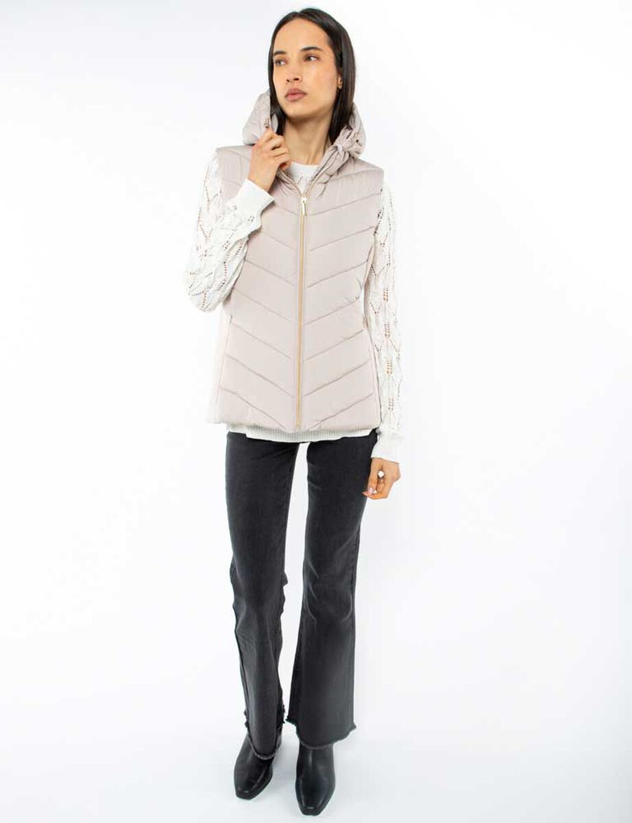 Parka Sin Mangas Mujer Zibel