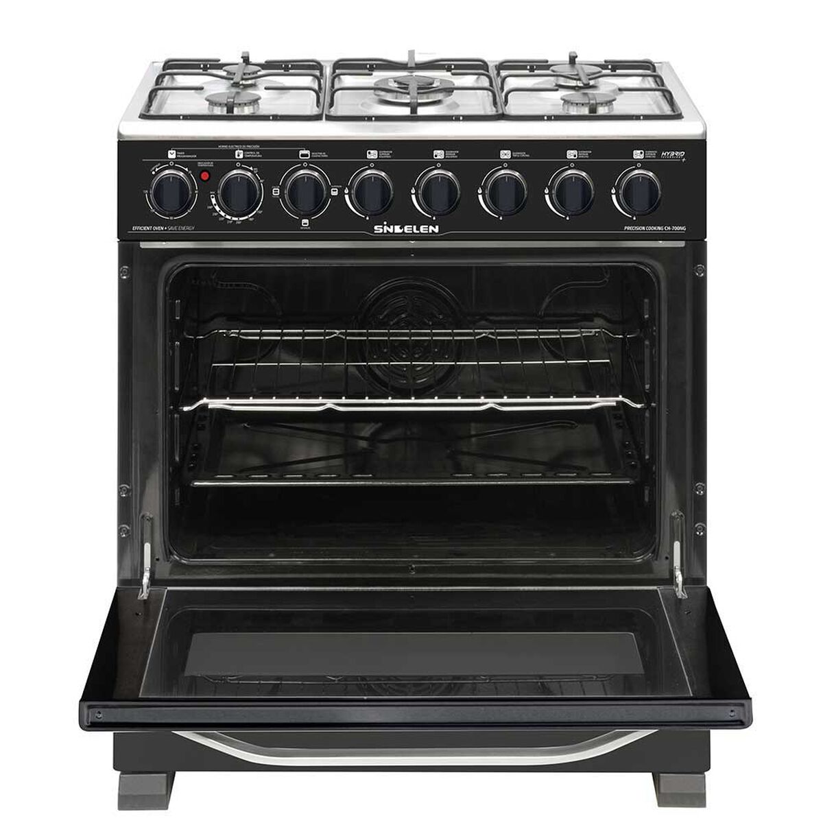 Cocina Sindelen 5 Quemadores CH-700NG 84 L