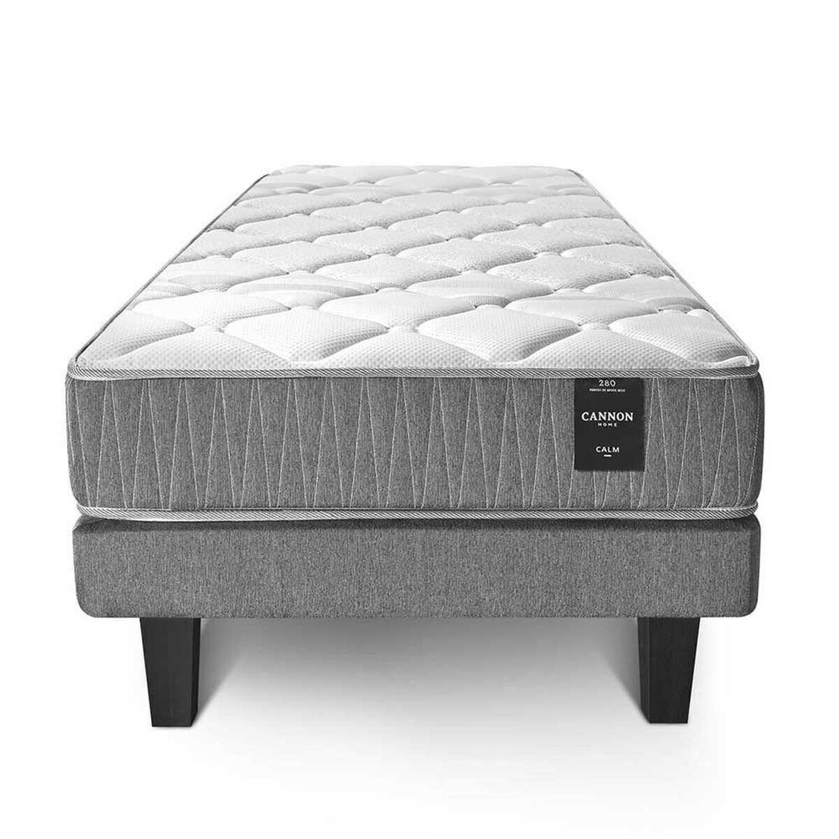 Cama Europea Cannon 1,5 Plazas Calm