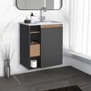 Vanitorio Vekkahome Lotus 60 Negro