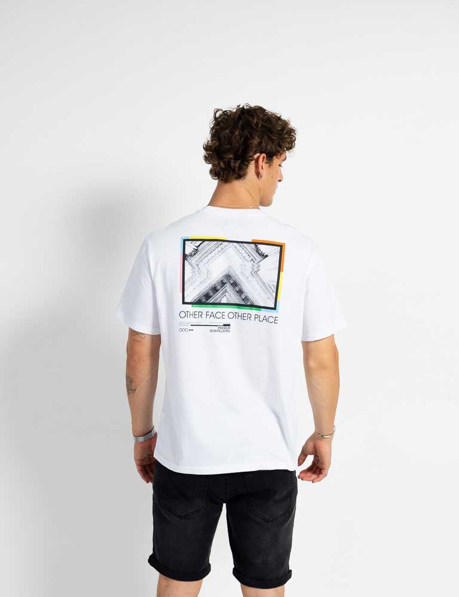 Polera Manga Corta Hombre Icono