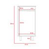 Mueble Lavamanos Carter Piso Duna-Blanco
