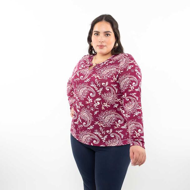 Sweater Estampado Mujer Extralindas