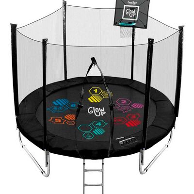 Cama Elástica + Malla y Escalera 8ft Edición Limitada