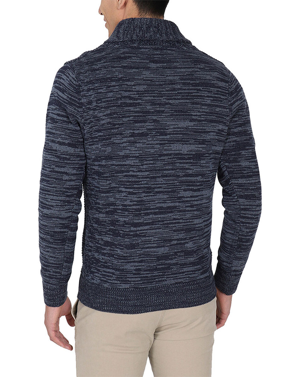 Sweater de Algodón Cuello en V Hombre Arrow