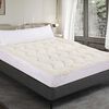 Topper Sherpa Illusions 2 Plazas Microfibra Blanco