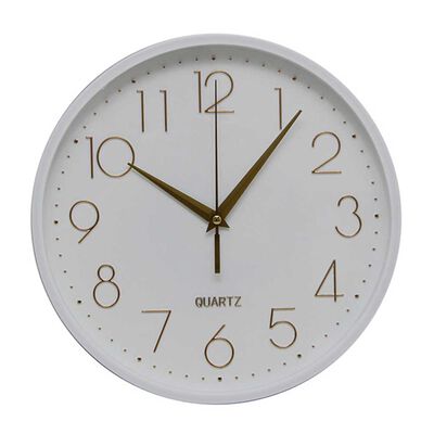Imagen 1 del producto Reloj de Pared Plástico Vgo Circular 25 cm Blanco