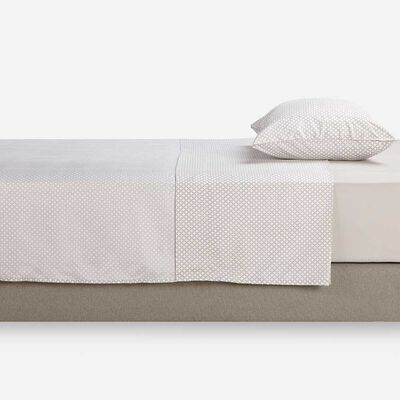 Imagen 1 del producto Juego de Sábanas Rosen 1,5 Plazas Alex Plata Gris