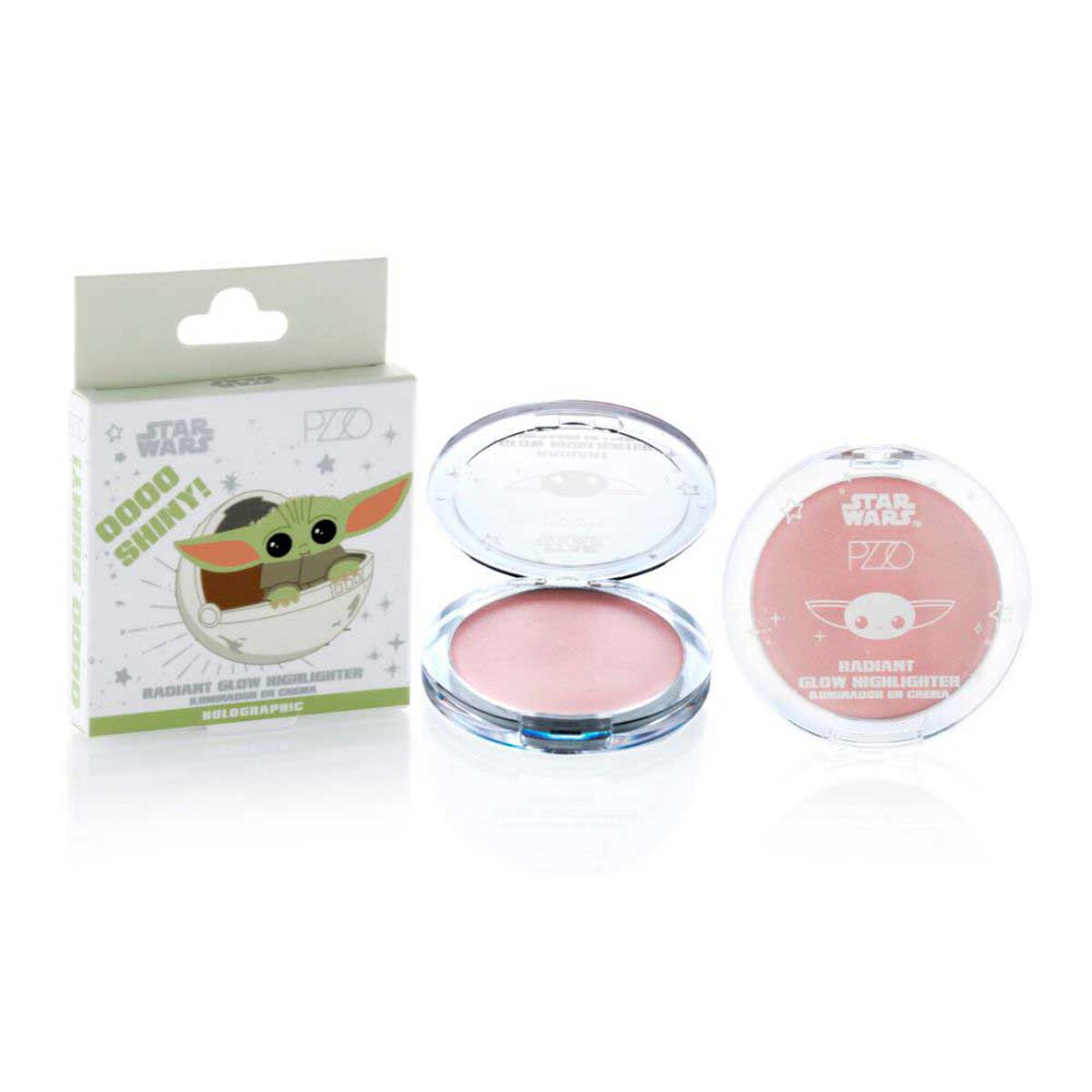 Iluminador de Rostro Radiant Glow Highlighter Holographic Star Wars Petrizzio