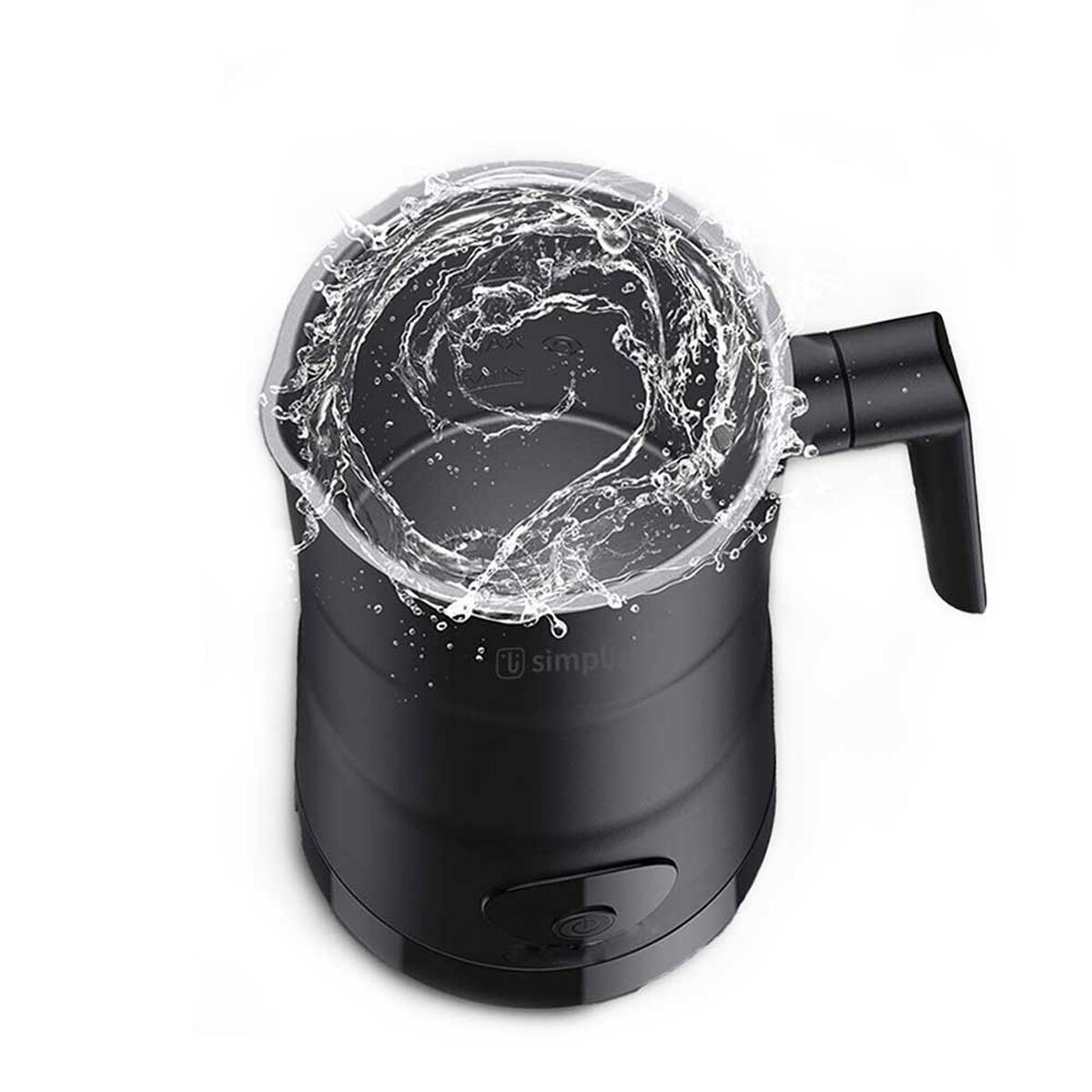 Espumador de Leche Simplit 4 en 1 Negro
