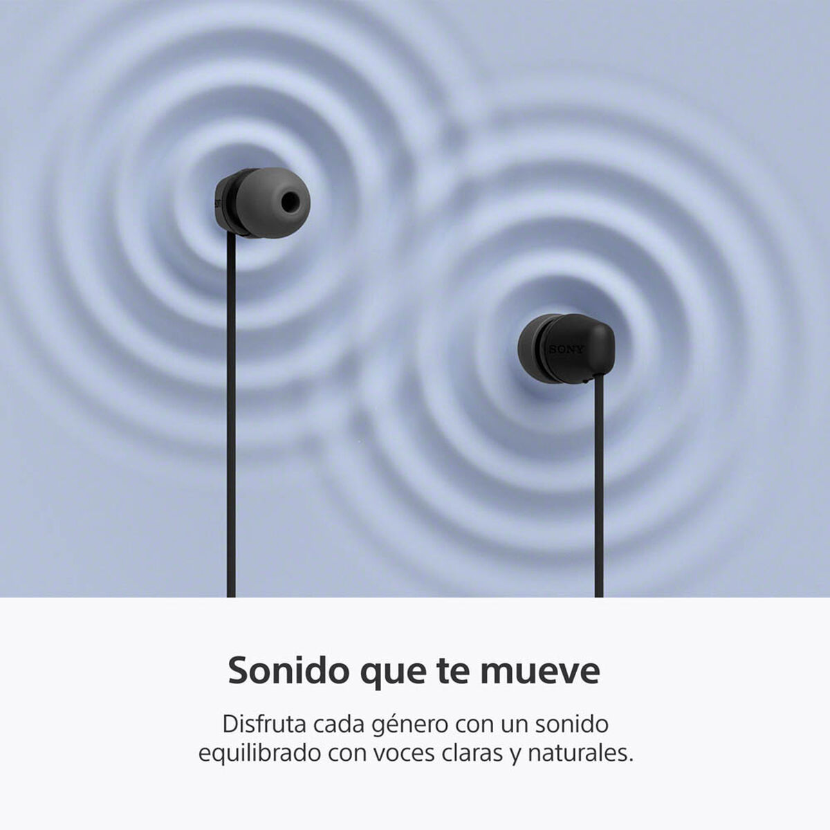 Audífonos In Ear SONY IER-EX15C/BZUC Negro