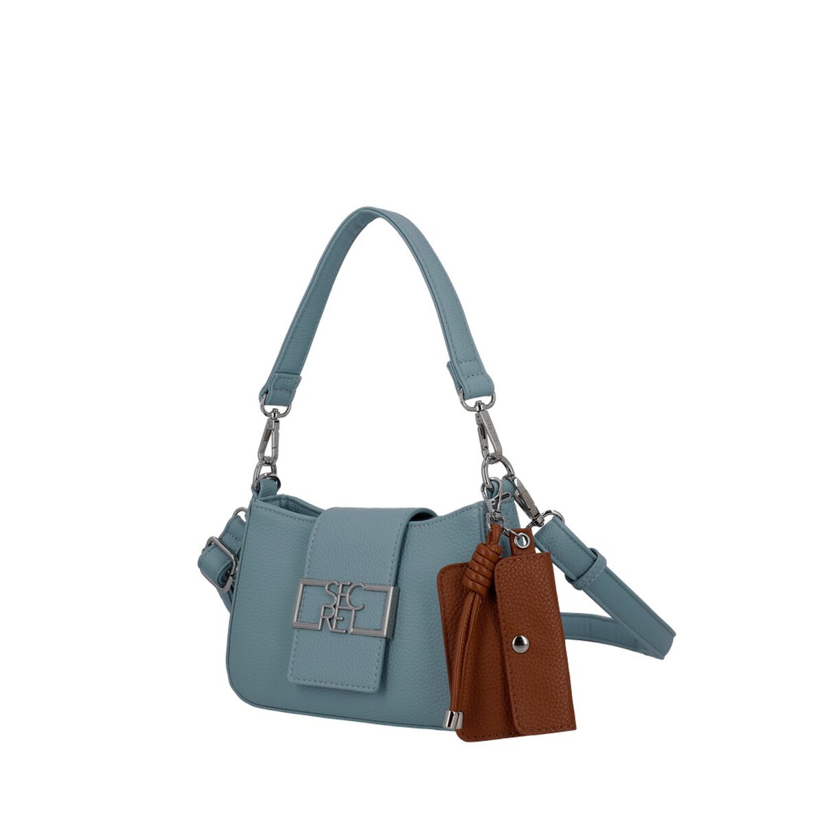Cartera Bandolera Secret Ibiza SC7 Peque&ntilde;a Celeste