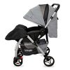 Coche Cuna Atlas Manillar Reversible Gris
