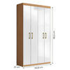 Closet Onessta Multiuso 4 Puertas Atacama Off White