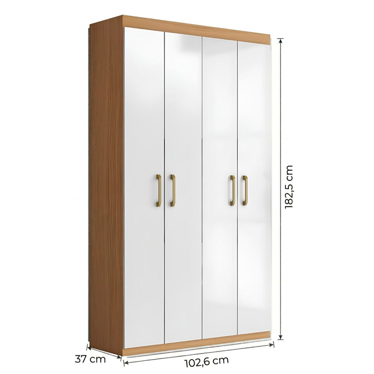 Closet Onessta Multiuso 4 Puertas Atacama Off White