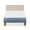 Cama Europea CIC 2 Plazas Excellence + Respaldo Villarrica Alpino