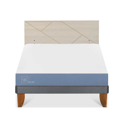 Imagen 1 del producto Cama Europea CIC 2 Plazas Excellence + Respaldo Villarrica Alpino