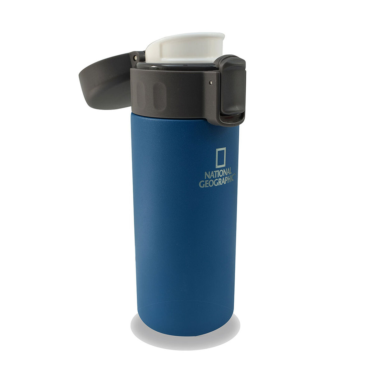Mug Metálico National Geographic 350ml Azul Marino