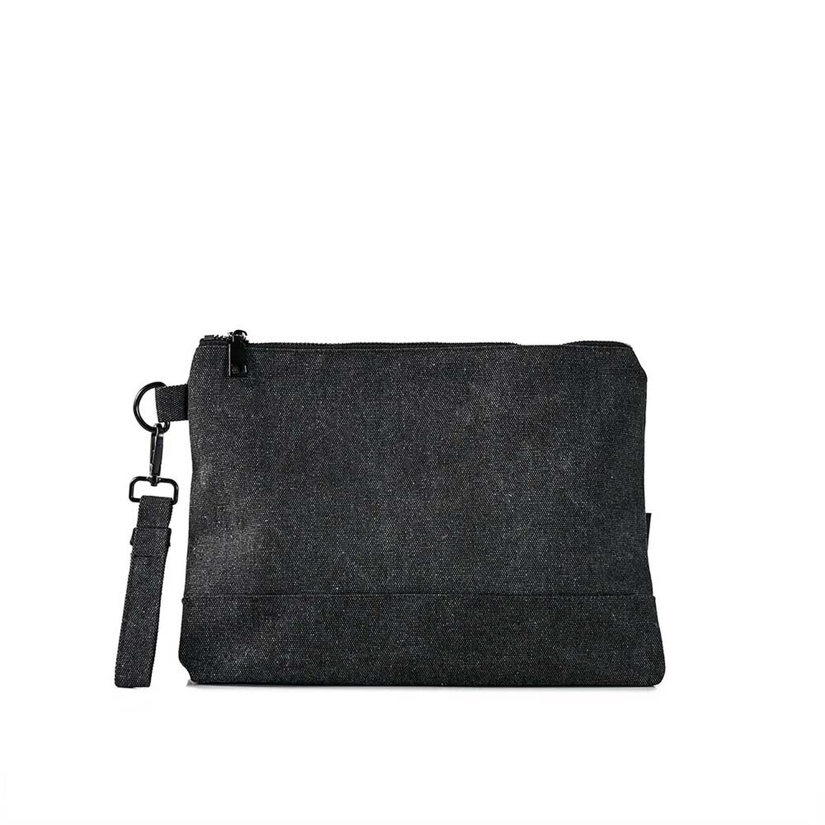 Neceser Elements & Co Canvas Negro 28x21 cm