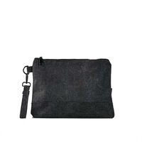 Neceser Elements & Co Canvas Negro 28x21 cm