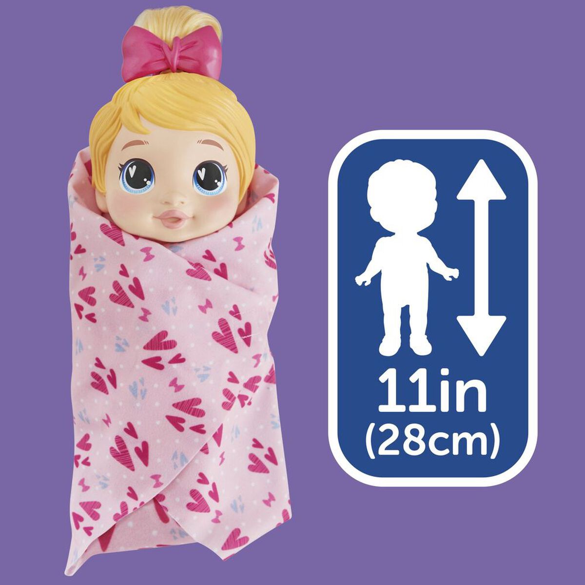 Muñeca Burbujas Relajantes Harper Hugs Cabello Rubio Baby Alive