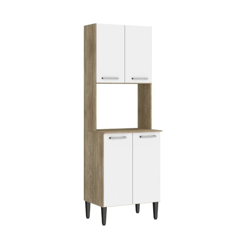Mueble de Cocina Roca Arizona 4 Puertas Blanco | Abc