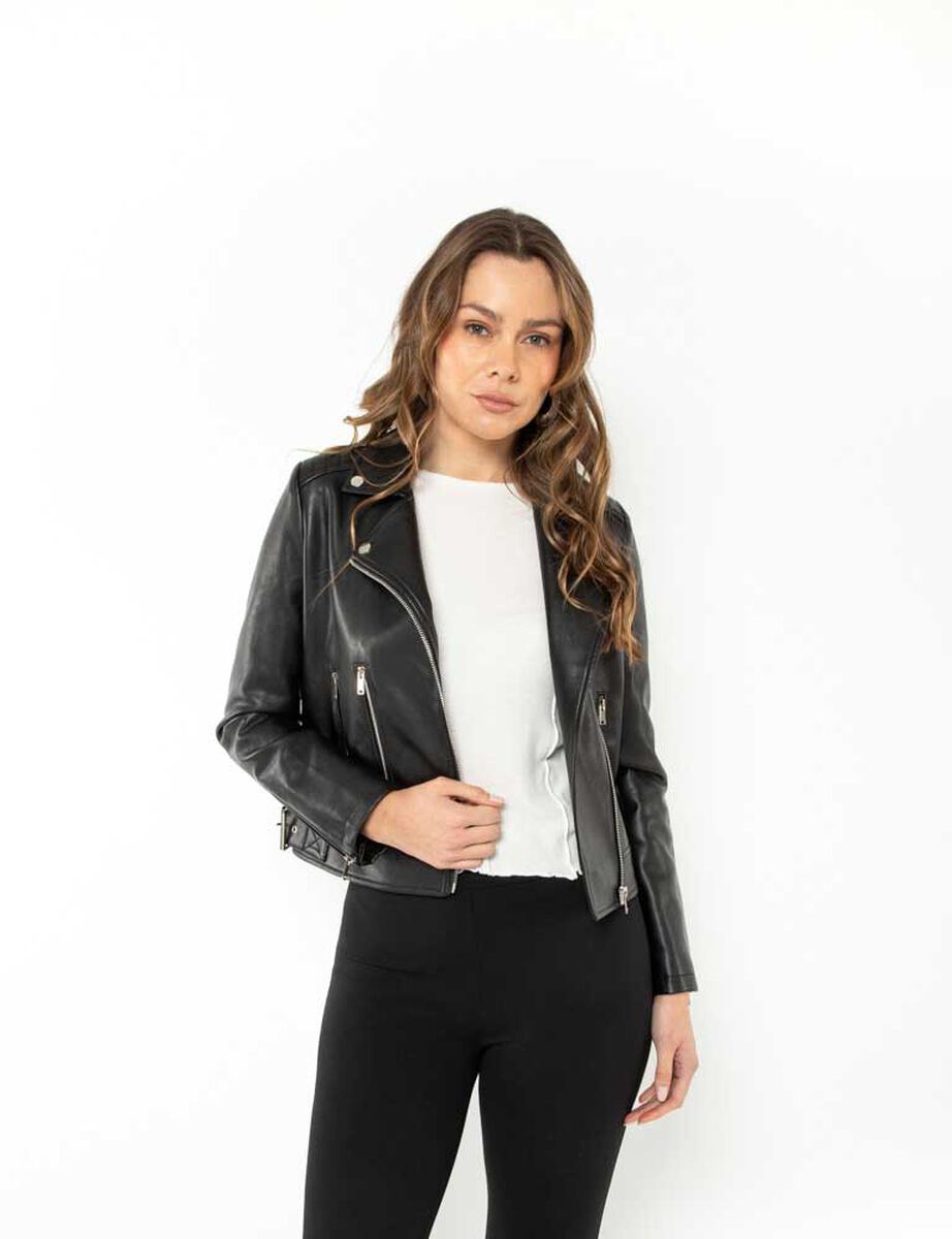 Chaqueta Ecocuero Mujer Zibel
