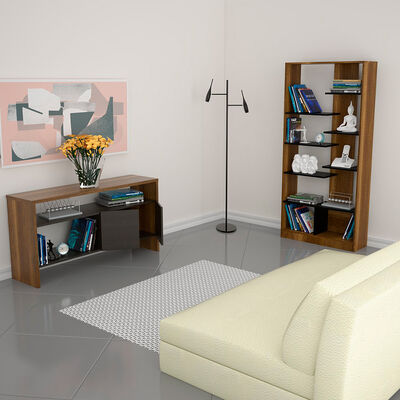 TUHOME Set Biblioteca + Arrimo Classic Color