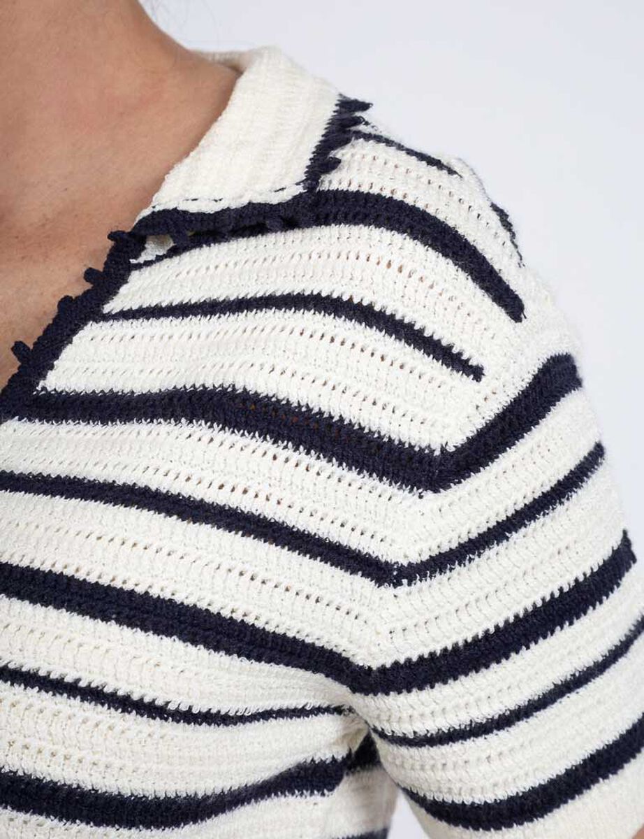 Sweater Manga Corta Mujer Portman Club