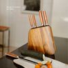 Set Cuchillos Simplit Holz 5 Piezas + Taco